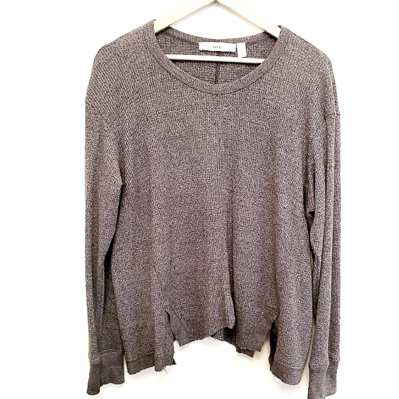 Wilt Distressed Hem Thermal Henley Small - Picture 5 of 6